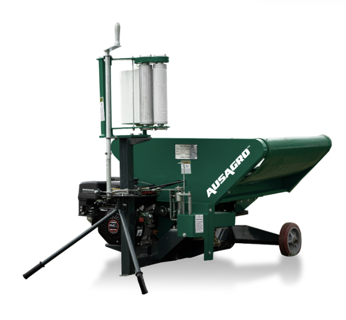 Embaladora De Mini Fardos - 60 x 70cm (7hp Loncin)