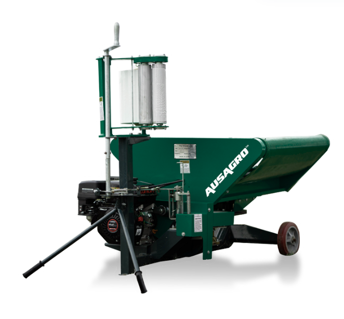 Maquinaria Embaladora De Mini Fardos - 60 x 70cm (7hp Loncin) — Aus Agro Paraguay